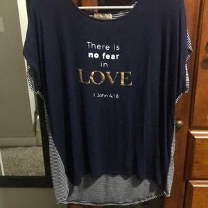 Cute top only worn twice